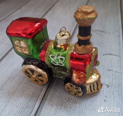 Паровозик из Ромашково ёлочная игрушка купить в Москве | Хобби и отдых ...