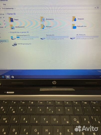 Ноутбук hp pavilion g6 на i5