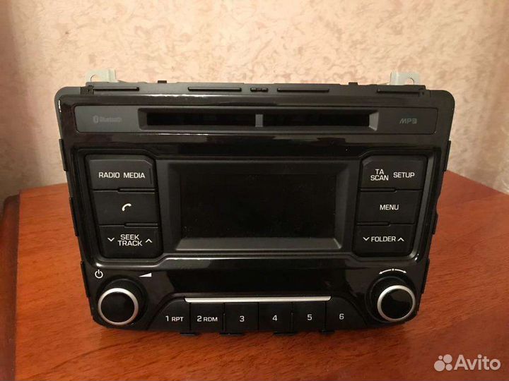 Штатный магнитофон hyundai creta