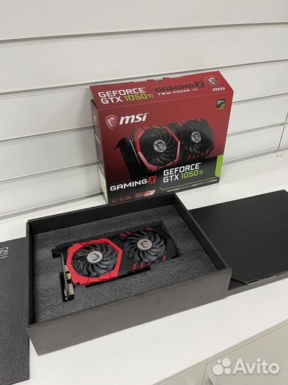 Видеокарта GeFroce GTX 1050Ti 4gb новая