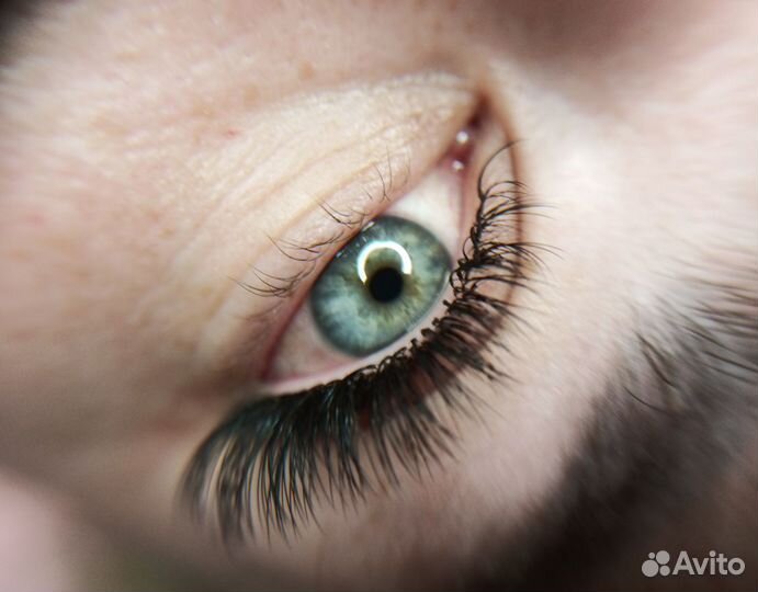 Наращивание ресниц на дому