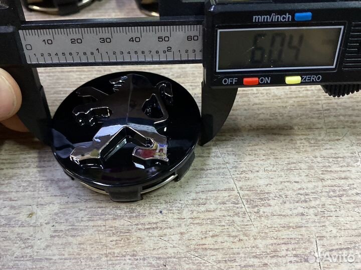 Колпаки на литье Peugeot 60 мм