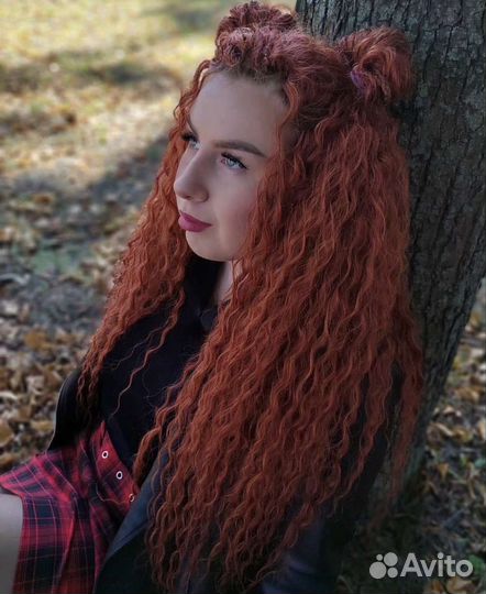 Афрокудри, афрохвост, афрокосички, афрорезинка