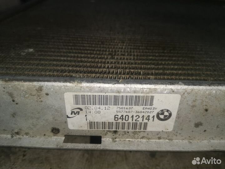 Радиатор основной, радиатор кондиционера, АКПП