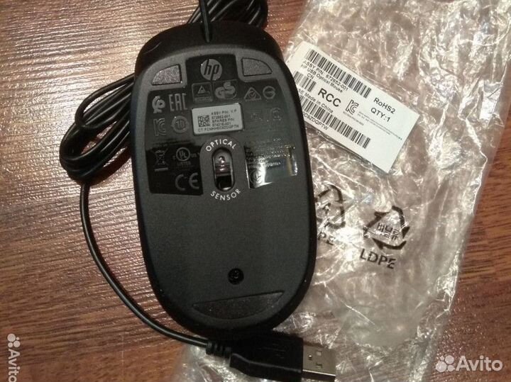 Мышь usb HP новая