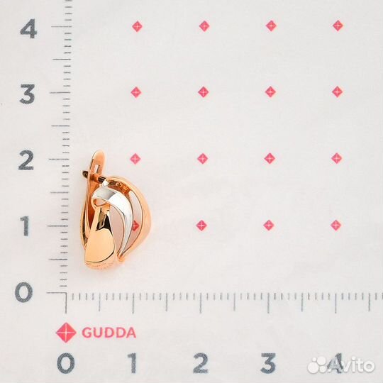 Серьги Золото новое