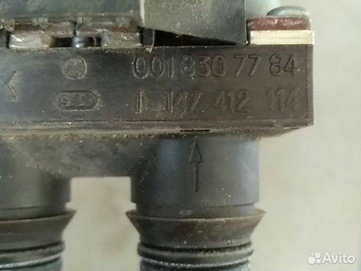 Клапана отопителя Mercedes W210