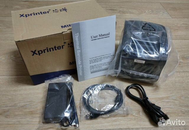 Термопринтер Xprinter XP-365B Этикетки объявление продам