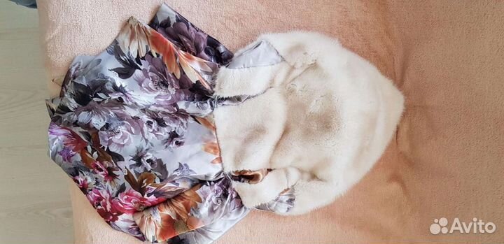 Меховой платок из норки