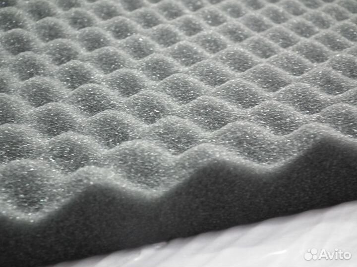 Акустический поролон волна 1000х2000 мм