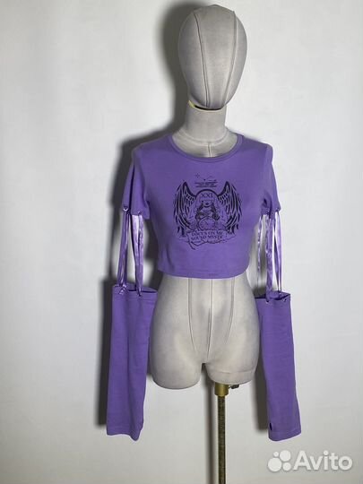 Винтажный топ y2k