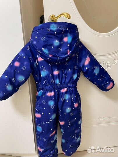 Зимний комбинезон для девочки 104