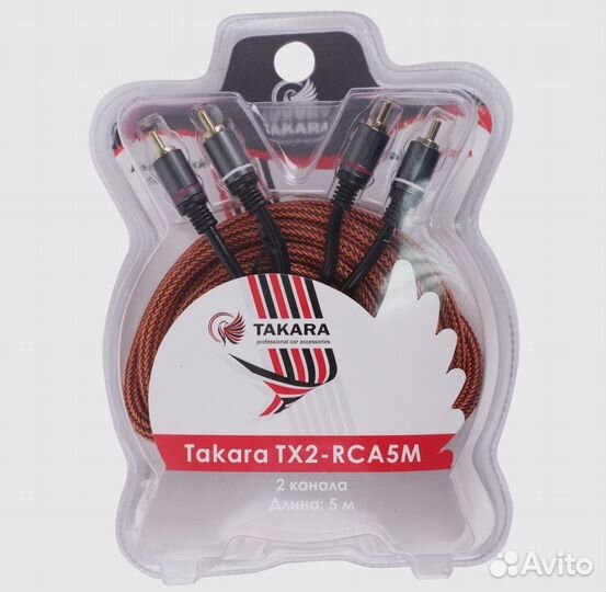 Межблочный кабель 2 rca