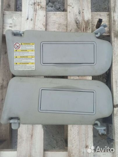 Солнцезащитные козырьки Mazda 6 GG 2002-2007