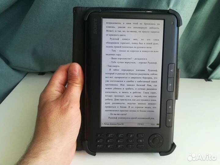 Электронная книга с подсветкой Sony ebook