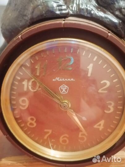 Часы будильник СССР