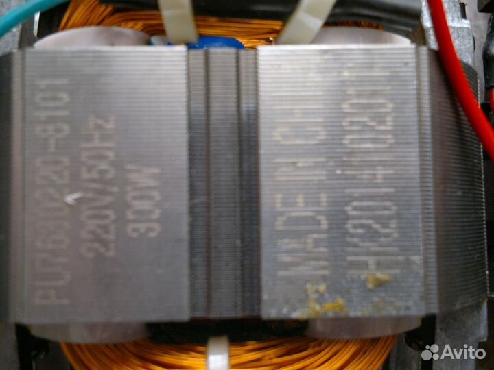 Мотор для мясорубки Аксион (без реверса)