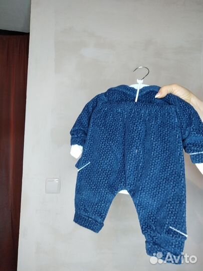 Нарядная велюровая костюм для мальчика