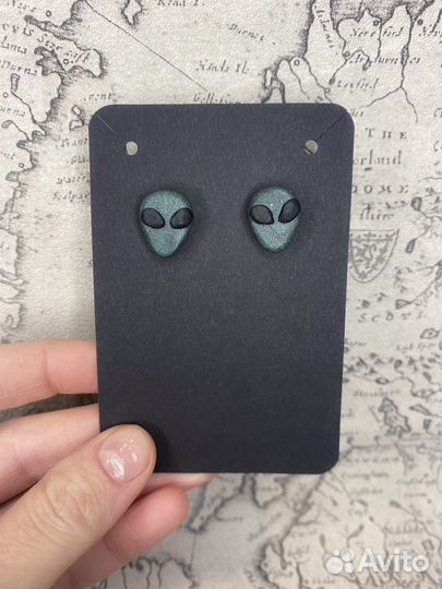 Серьги ручной работы