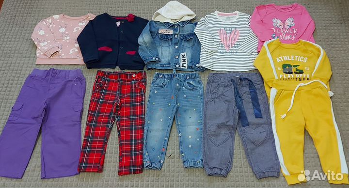 Пакет вещей N9 на девочку, р. 92