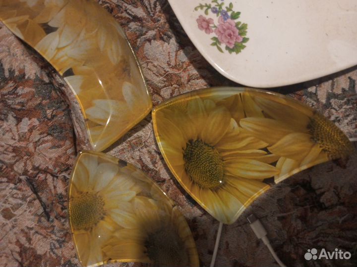 Стаканы, сервиз, мороженница