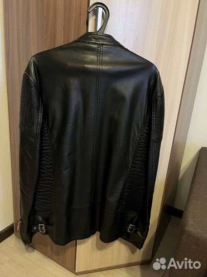Куртка демисезонная мужская кожазам