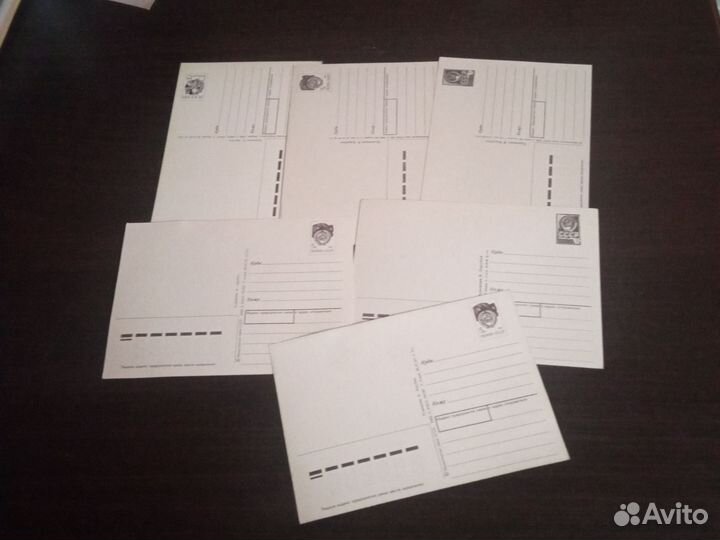 Открытки В.Зарубина чистые