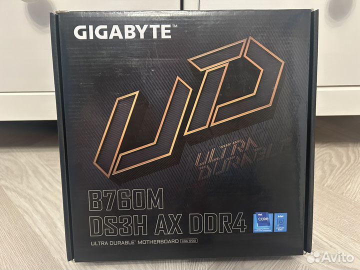 Gigabyte b760m ds3h ax ddr4 + i5 12400f