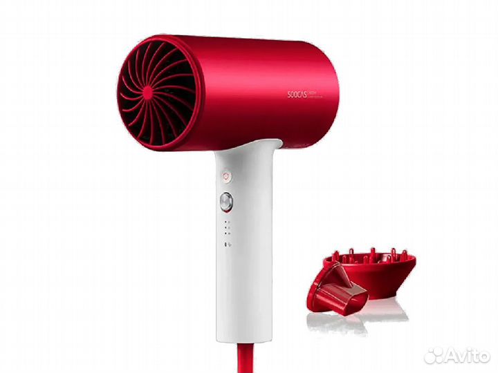 Фен Xiaomi Soocas Hair Dryer H5 Red Power 1800W CN