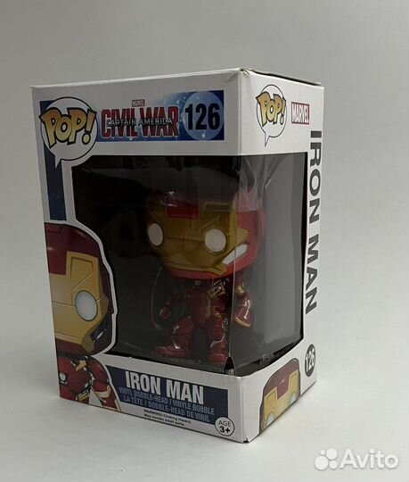 Фигурка Фанко поп Железный человек/Fanko Pop#126