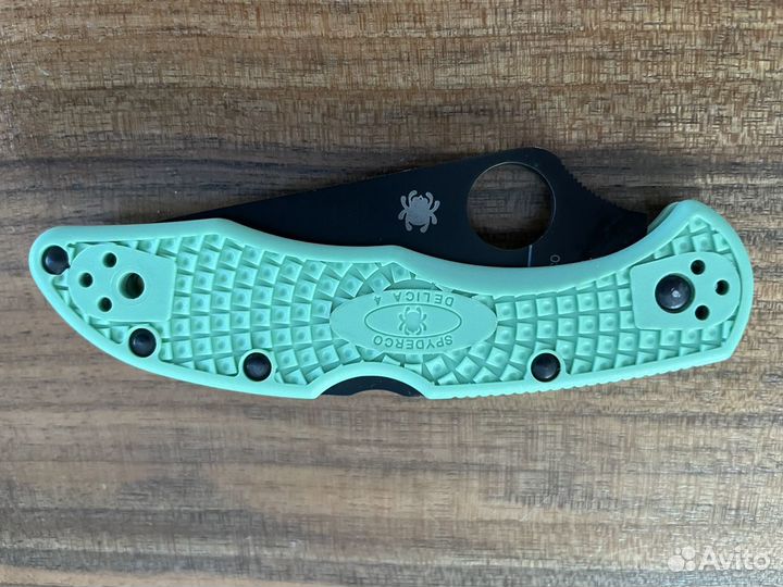 Нож Spyderco Delica 4 M4 DLC оригинал