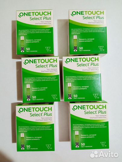 Тест полоски One touch select plus 50шт