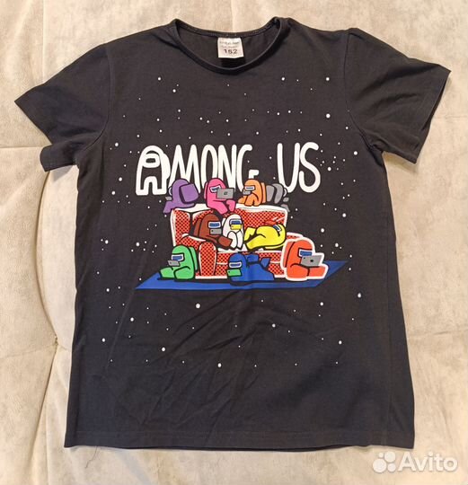 Б/у футболка Among Us