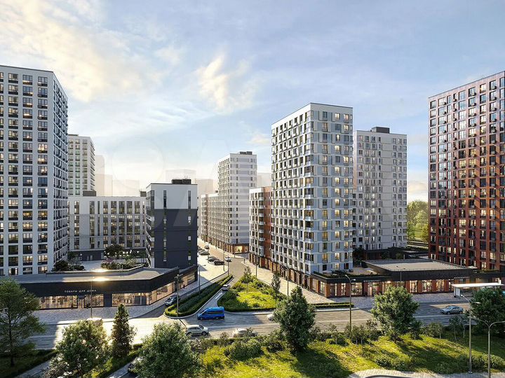 4-к. квартира, 86,5 м², 2/20 эт.