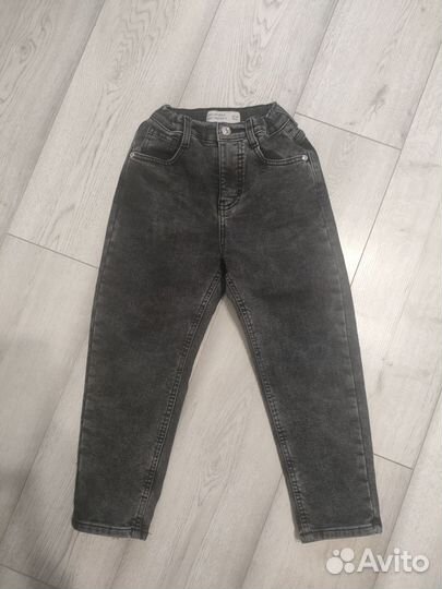 Джинсы на девочку 122