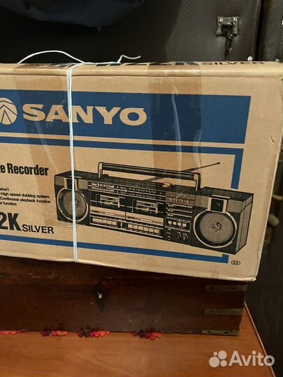 Двухкассетная магнитола Sony