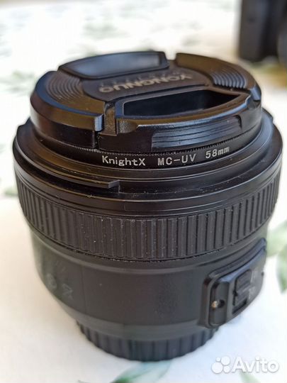 Объектив yongnuo 50mm f1 8 nikon