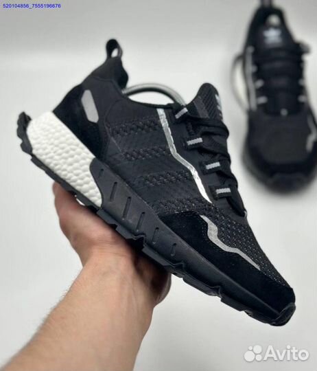 Кроссовки Adidas ZX 1000 Black (Арт.81867)