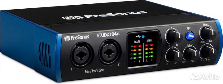 Аудио интерфейс Presonus Studio 24c