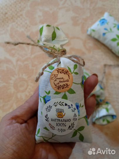 Саше с иголками пихты для бани