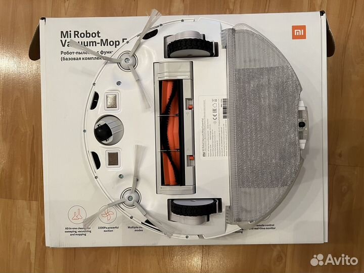 Робот-пылесос Xiaomi Mi Robot Vacuum-Mop Essential