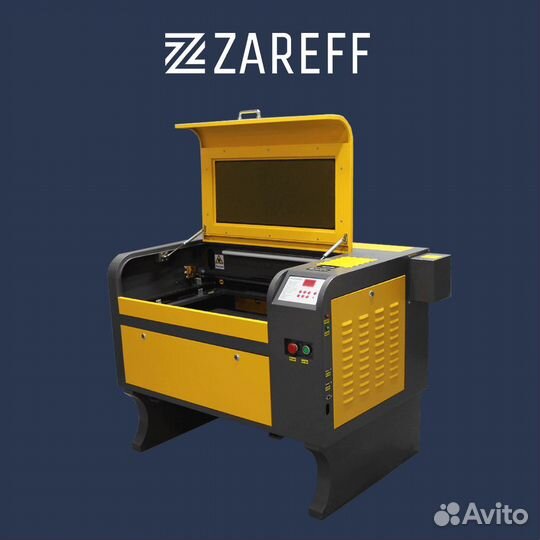 Лазерный станок Zareff M2 600х400мм 60x40 80W