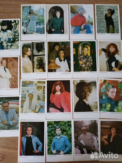 Календарики. Спортсмены. Артисты