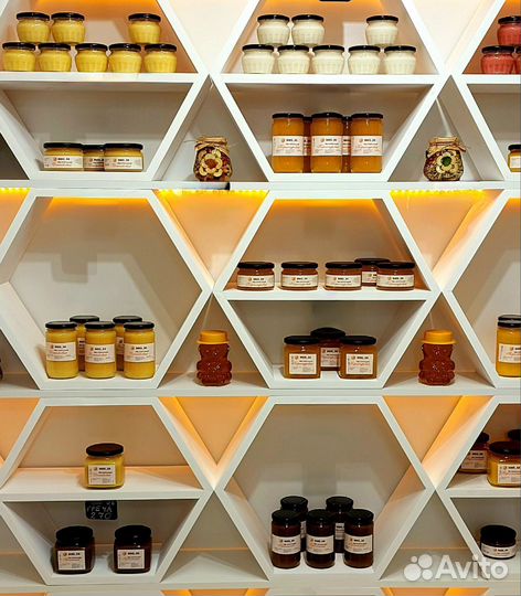 Мёд натуральный луговой, 600 гр