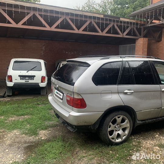 BMW X5 4.6 AT, 2002, 300 000 км