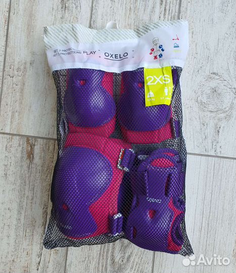 Комплект защиты для роликов для детей play Oxelo