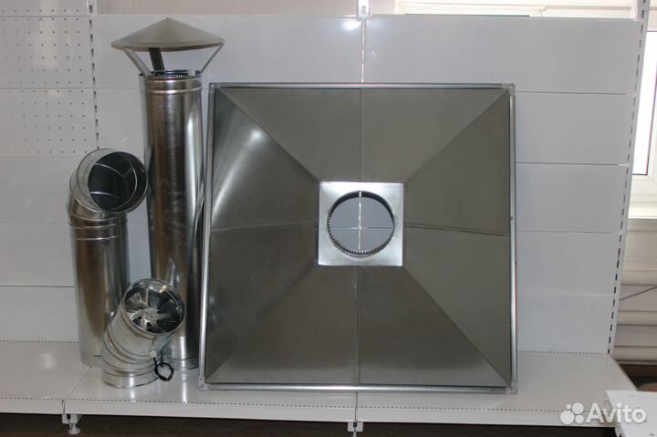 Вытяжной зонт / вытяжка оцинкованная