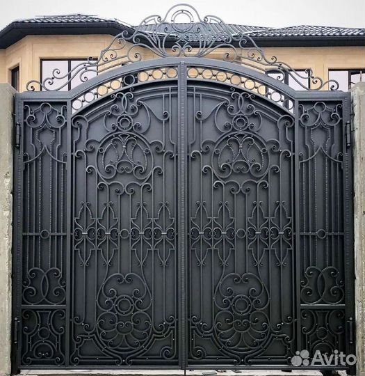 Кованые ворота
