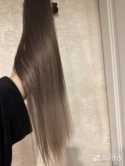 Волосы биопротеин на трессе для наращивания