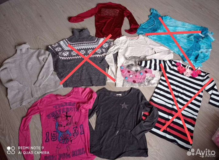 Вещи для девочки 140-146